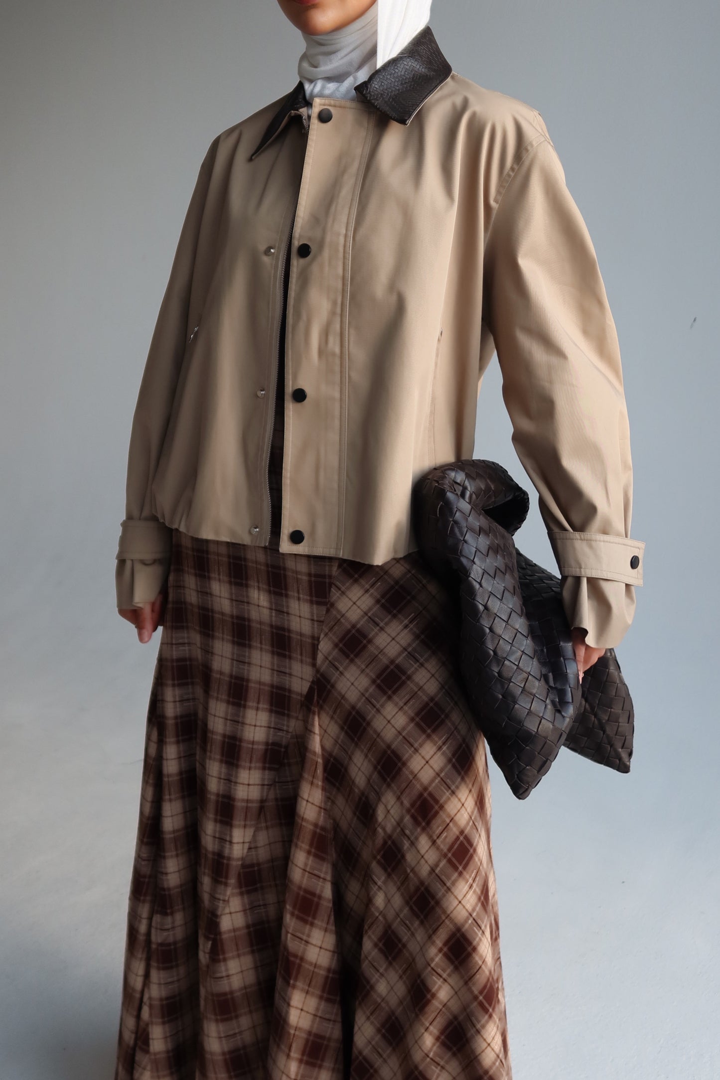 Sand bomber jacket