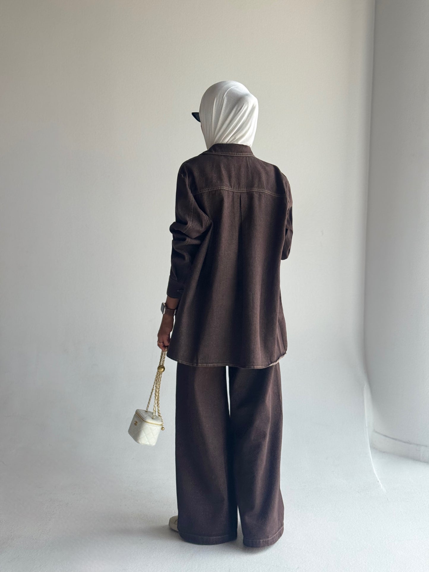 Mocha Denim