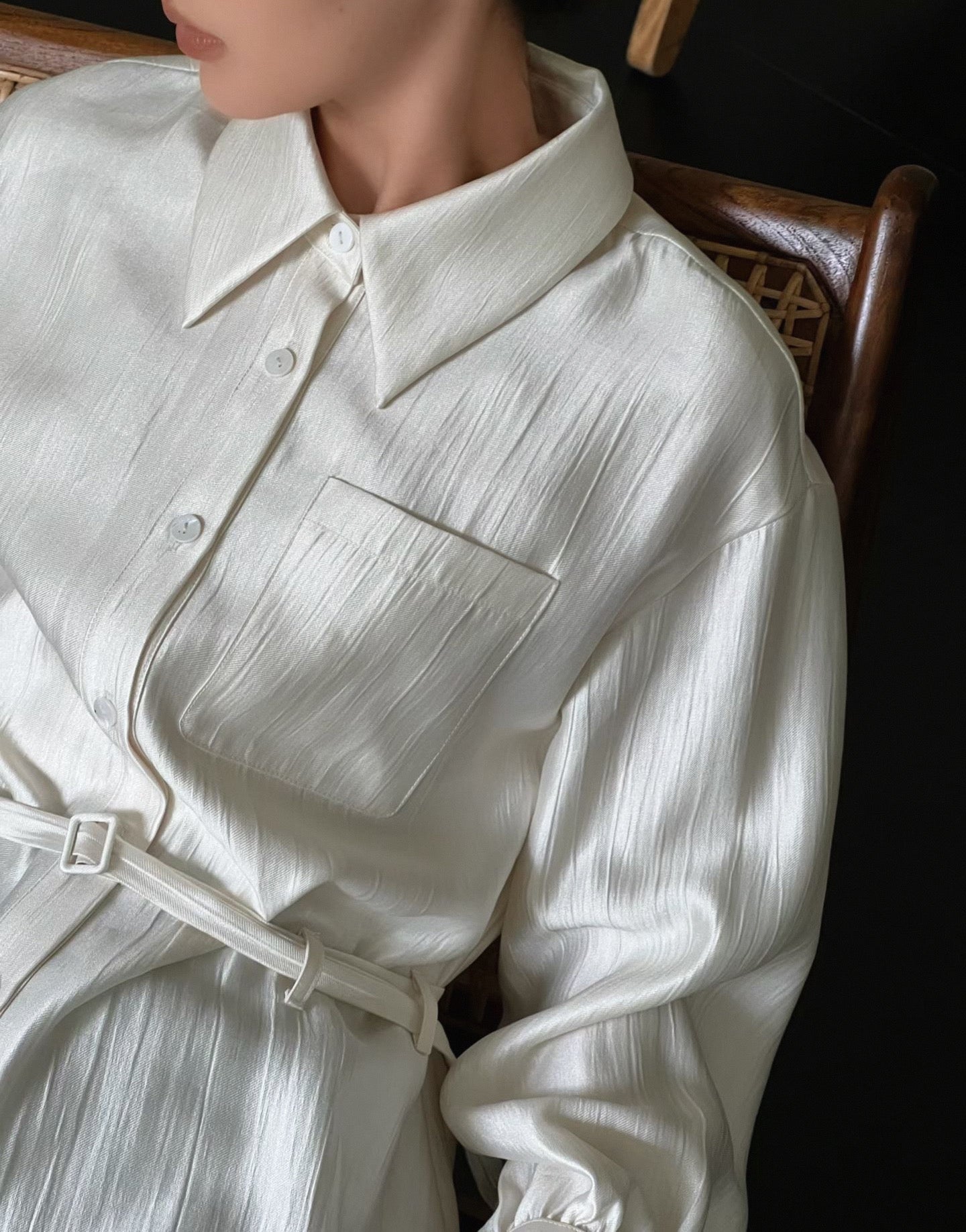 Cream shirt