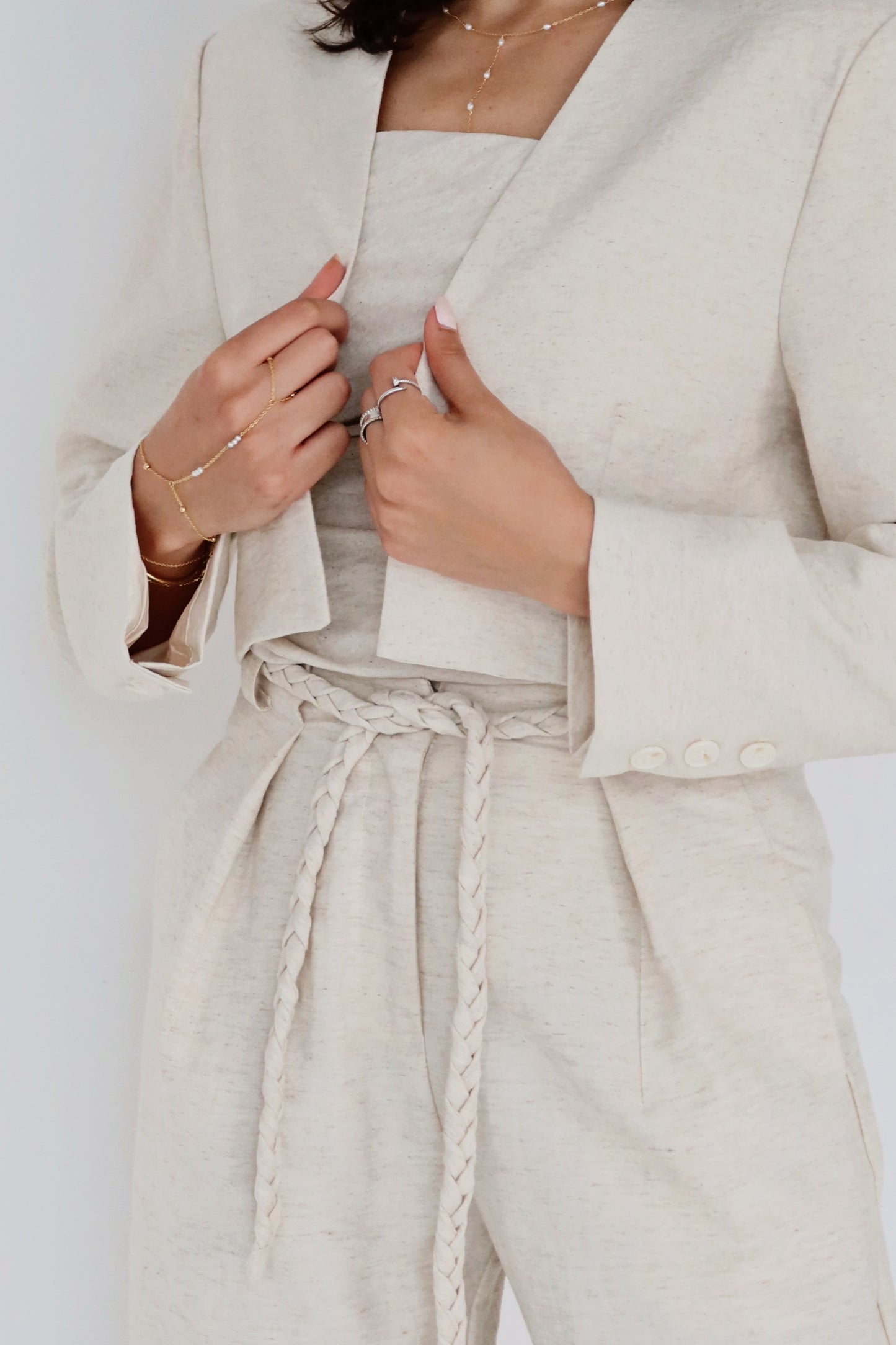 Ecru 3 Pieces Set
