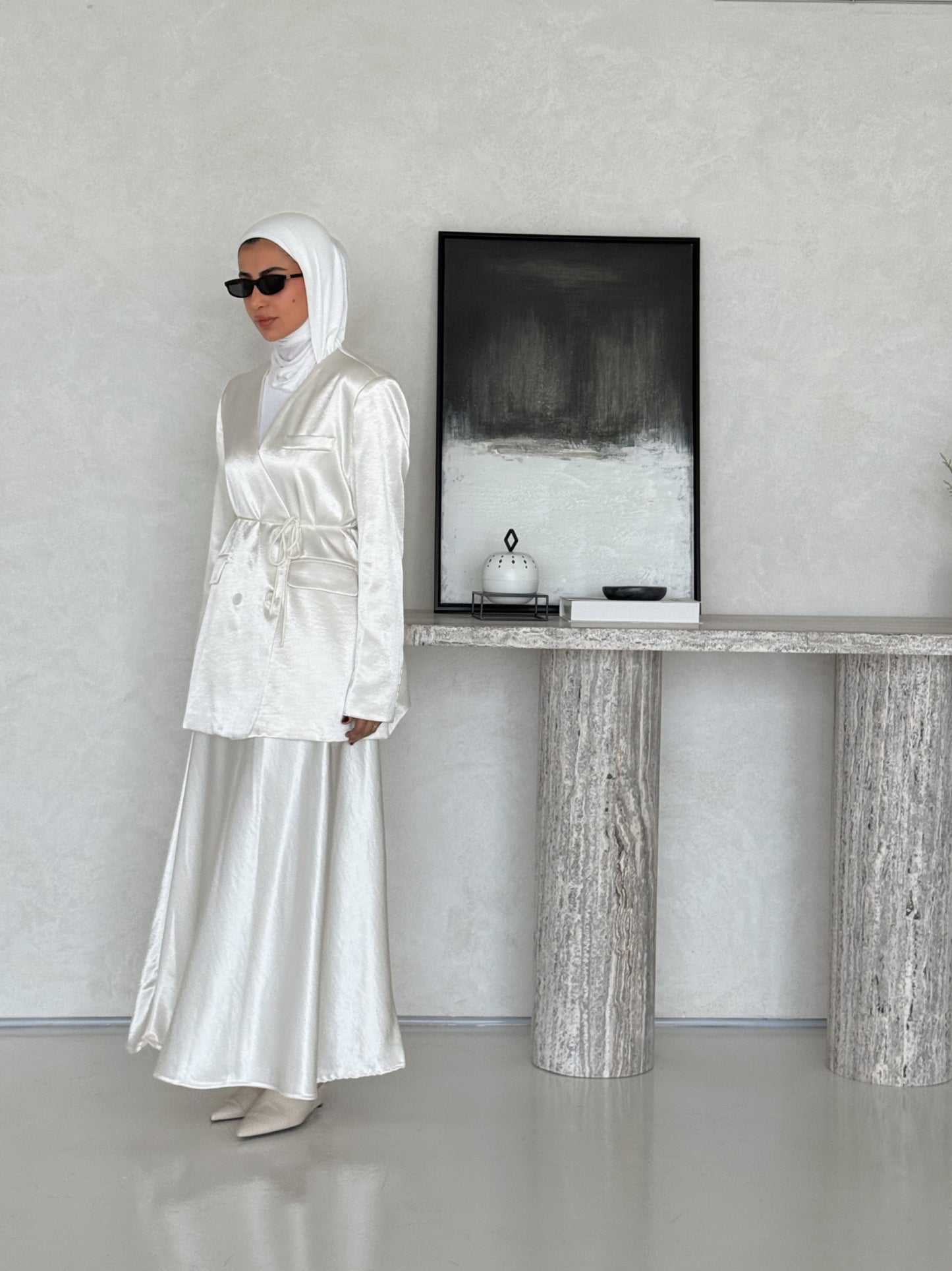 Silk Set ( Cream )