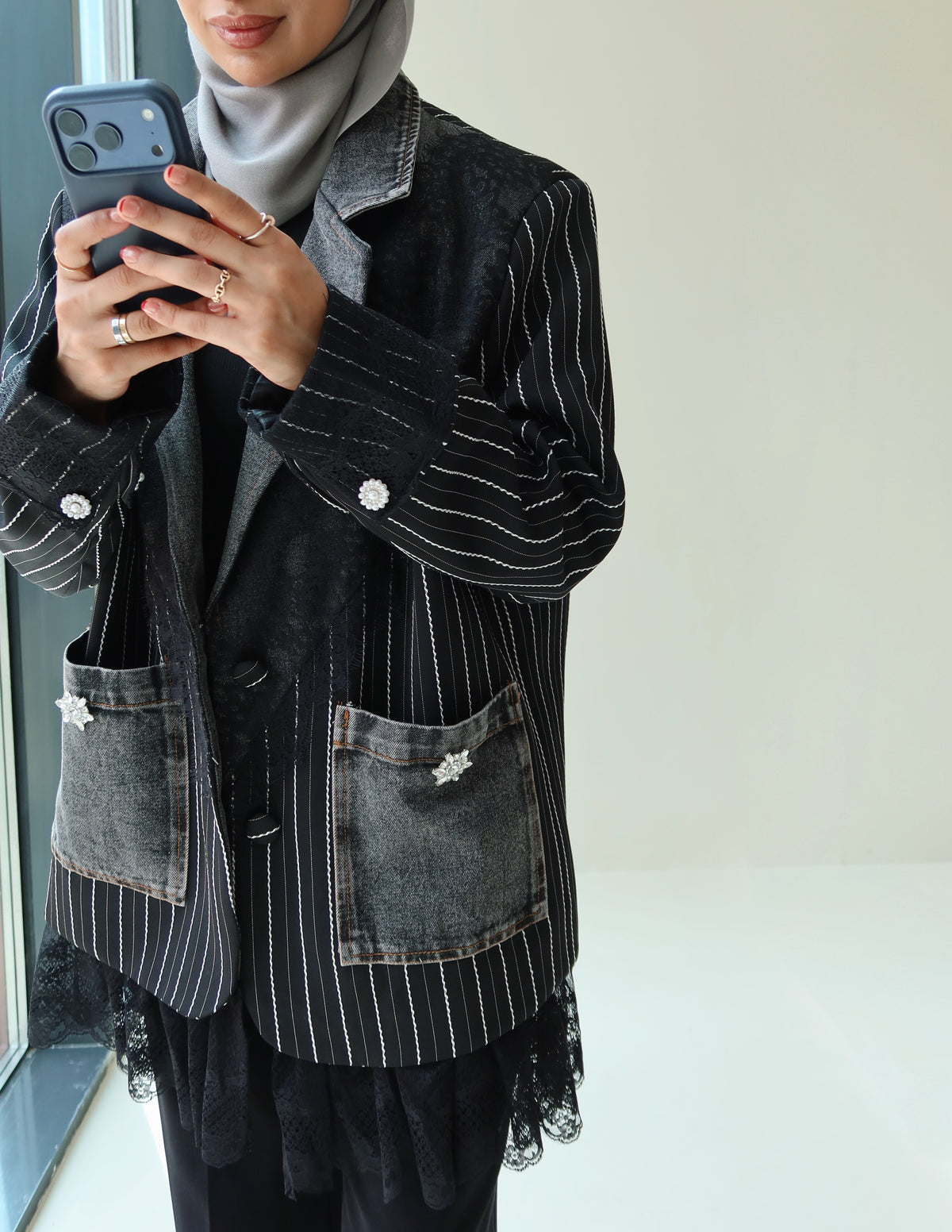 Patchwork Blazer