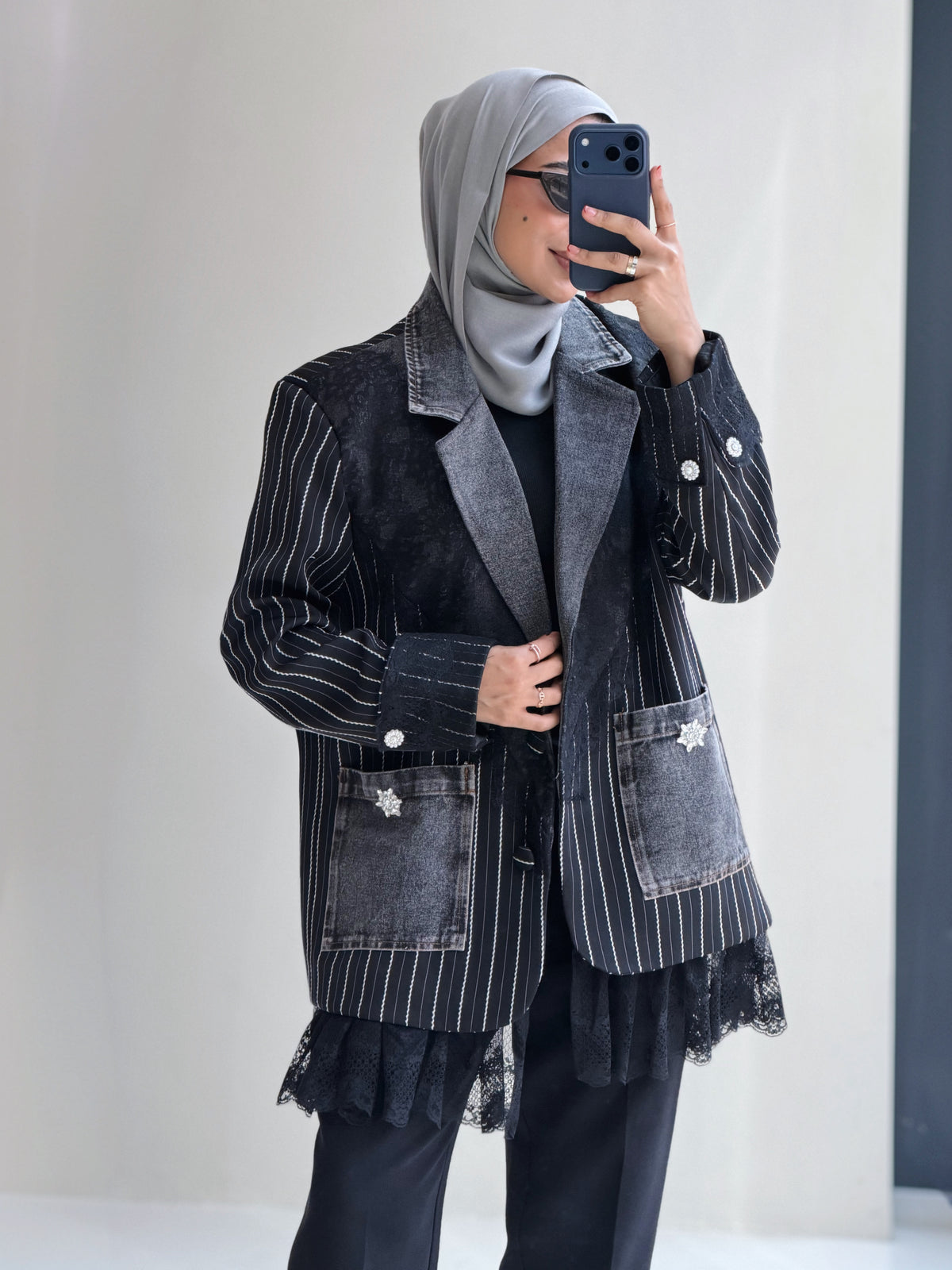 Patchwork Blazer