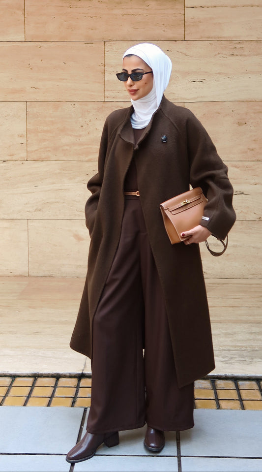Espresso coat