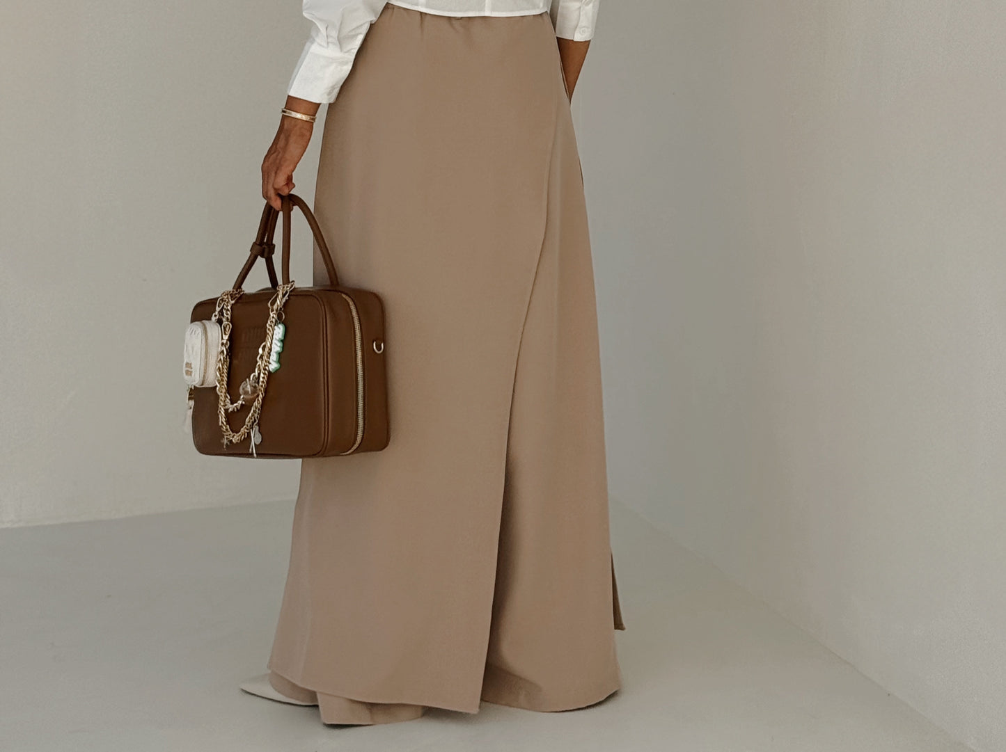 Spliced Trouser (beige)