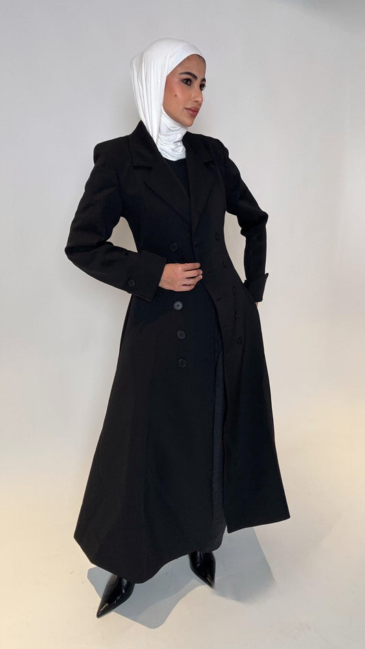 Black long blazer
