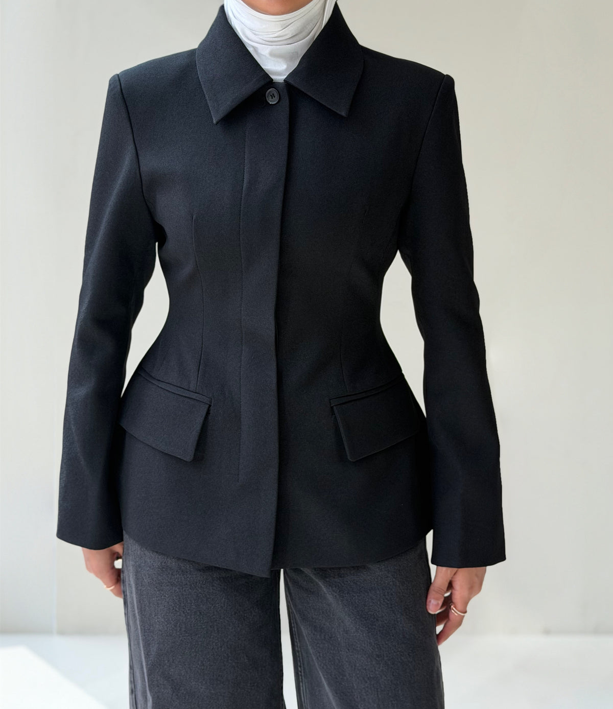 Sculpted Blazer