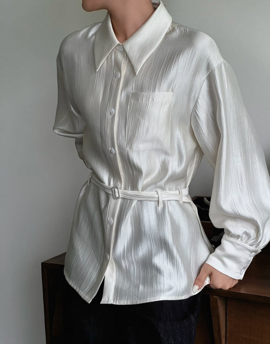 Cream shirt