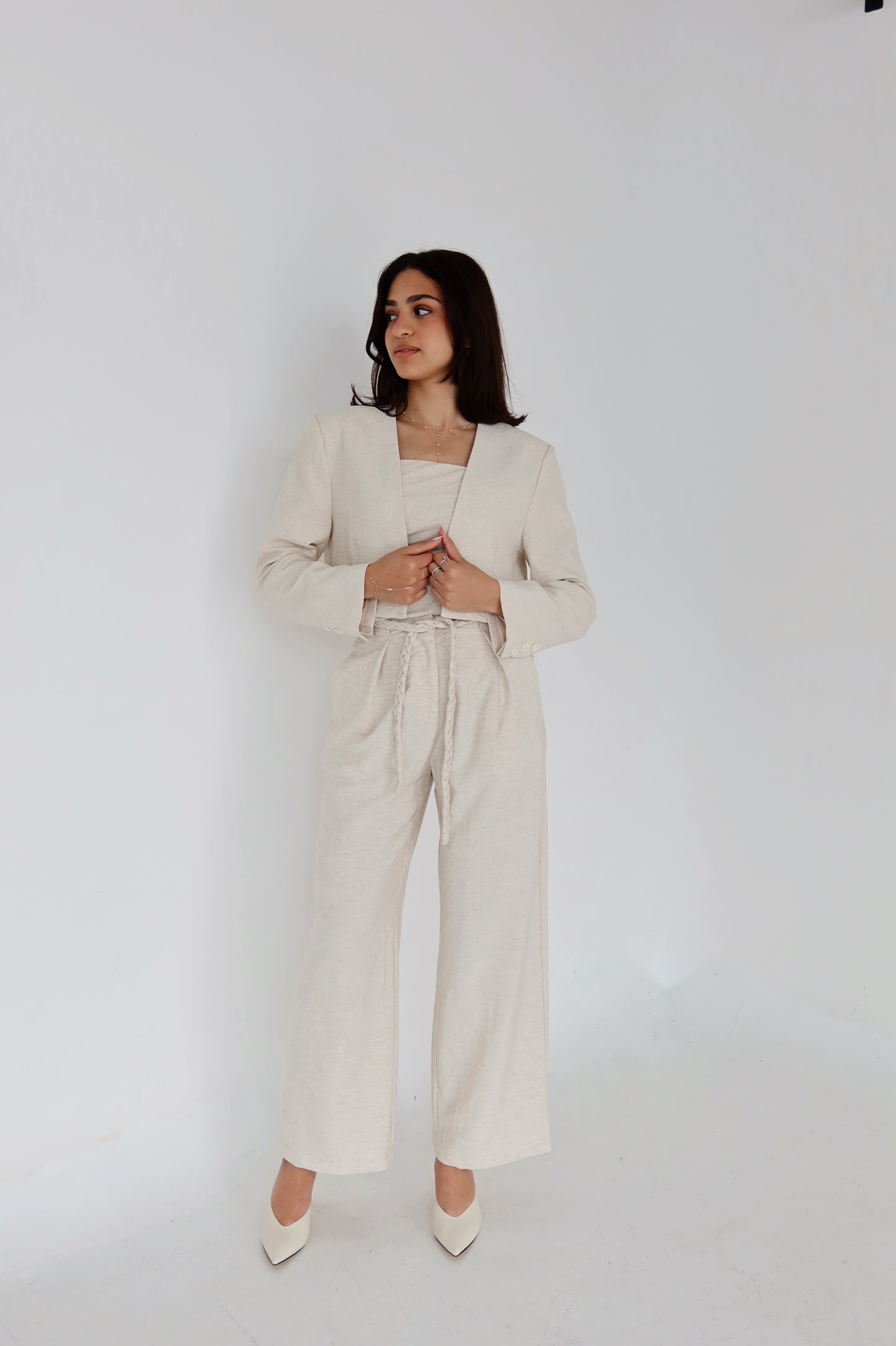 Ecru 3 Pieces Set