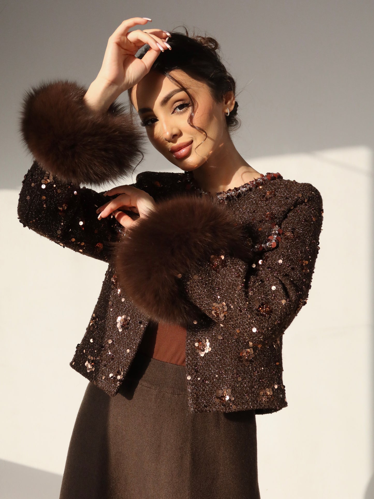 Espresso Set جاكيت و تنورة