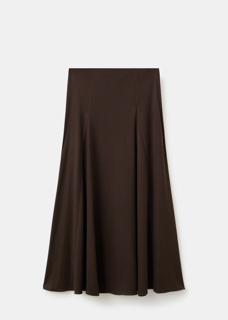 Brown skirt  - تنورة فقط