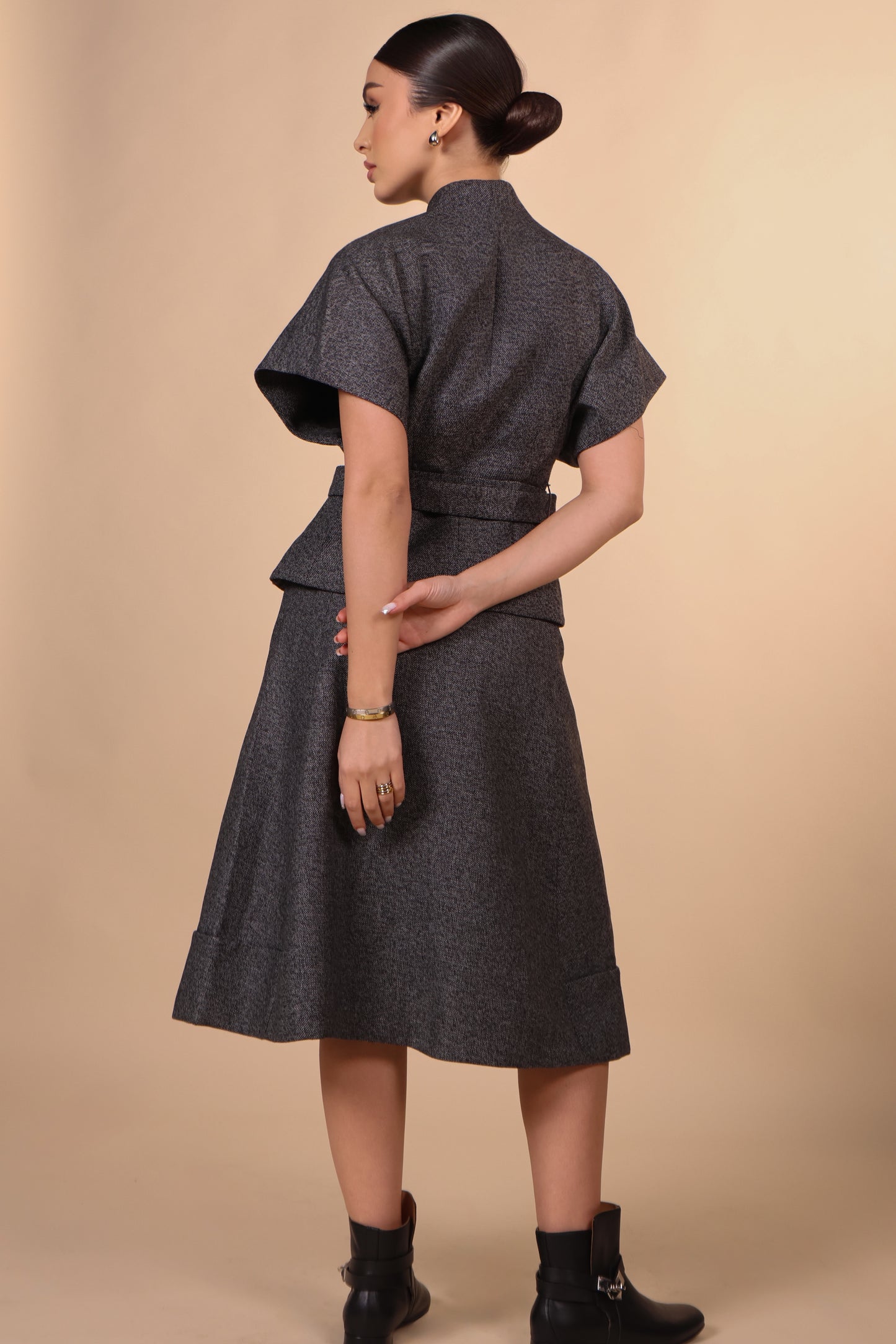 Grey Set - Top & Skirt